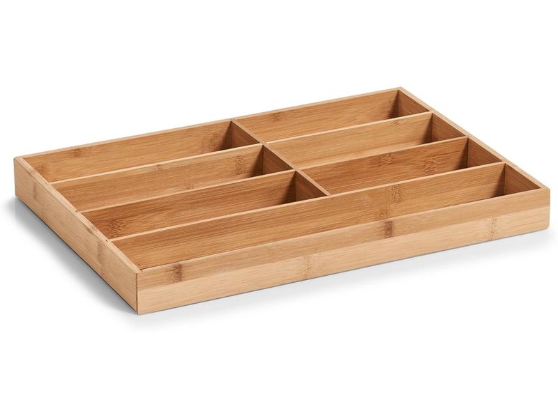 Zeller Present Besteckkasten Bamboo Braun
