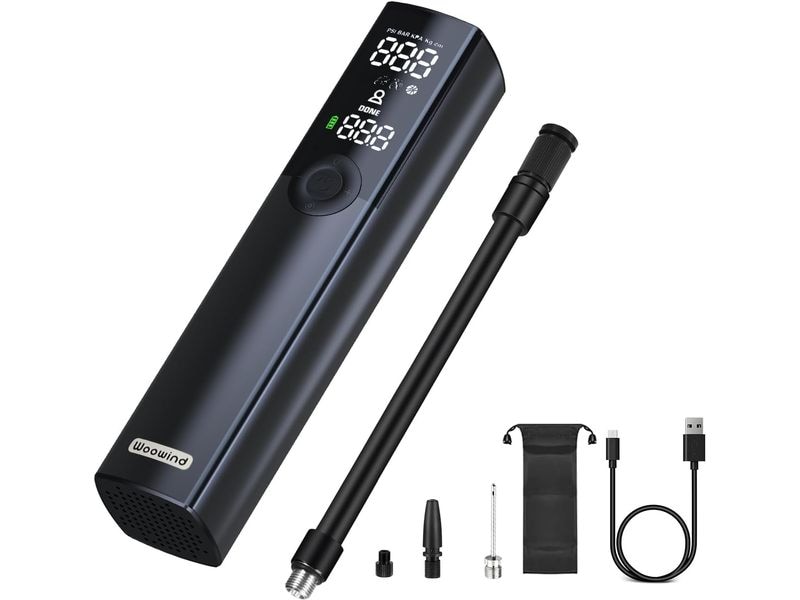 Woowind Elektrische Luftpumpe Ventus Ride, 150 PSI, 2400 mAh, 8 W