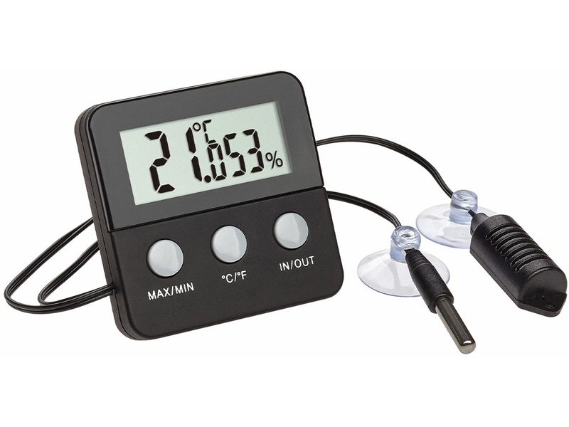 TFA Dostmann Thermo-/Hygrometer 30.5044.01 Schwarz