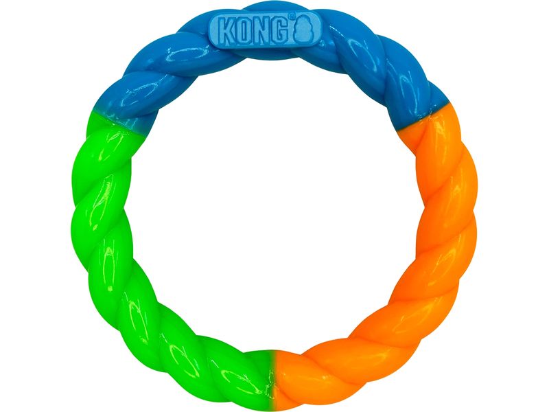 Kong Hunde-Spielzeug Twistz High-Viz Ring