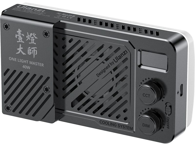 Ulanzi LM-P40RGB Portables Videolicht, 40W, RGB