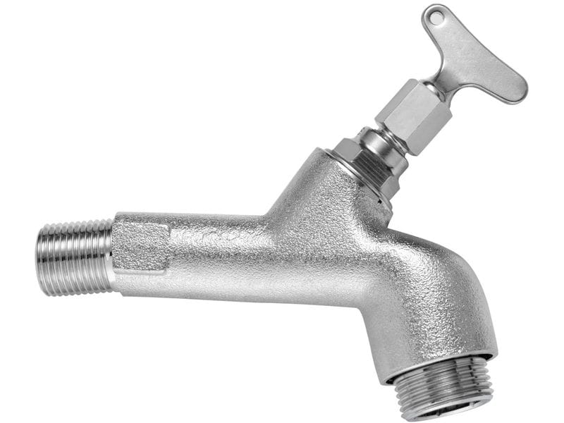 Laufen SIGA Gartenventil Messing chrom mit Steckschl.