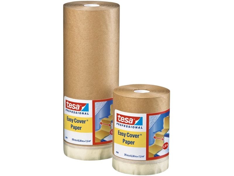 tesa Easy Cover 4364 25 m x 180 mm, braun