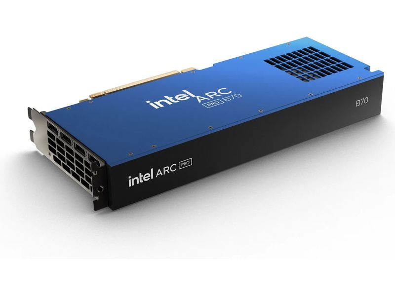 Intel Grafikkarte Arc Pro B70 Grafikkarte 32 GB GDDR6 PCIe 5.0