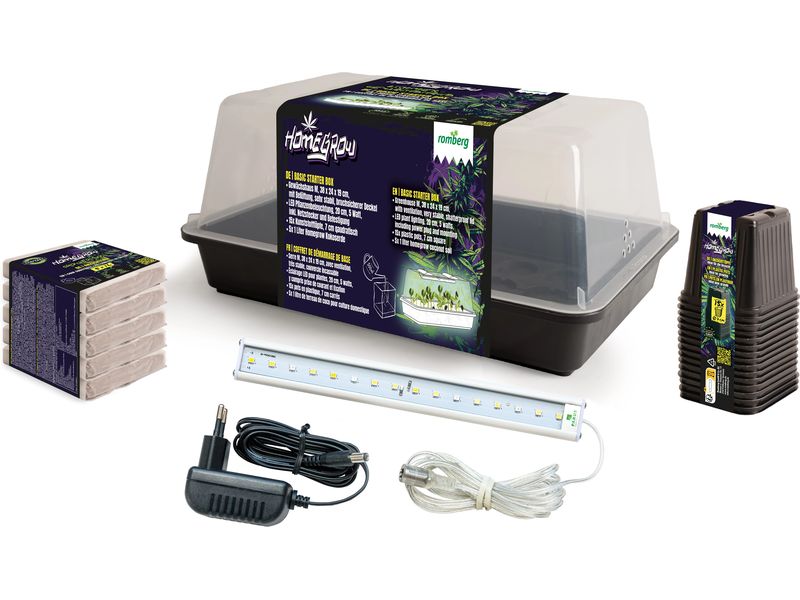 [2171271] Romberg Basic Starter Box LED-Beleuchtung, Substrat, Grau