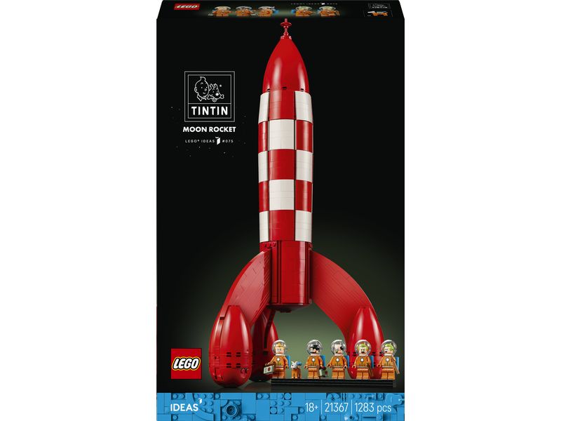LEGO® Ideas Die Mondrakete von Tim und Struppi 21367