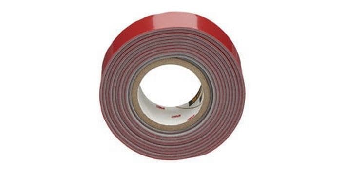 Scotch Doppelseitiges Klebeband Exterior 19 mm x 1.5 m, Schwarz