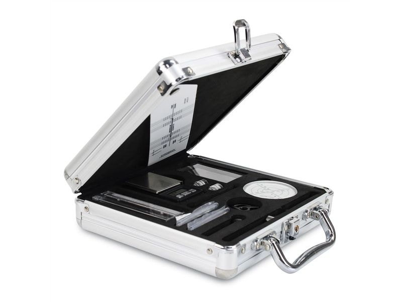 Lenco Plattenspieler Zubehörset 12in1 Aluminium Silberfarben