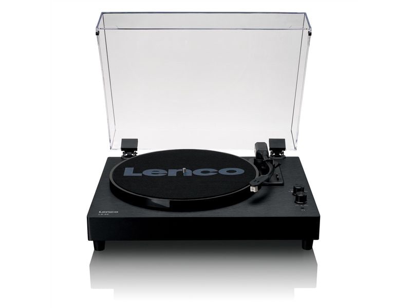 [2198900] Lenco LS-60BK Bluetooth Retro-Design Holzgehäuse
