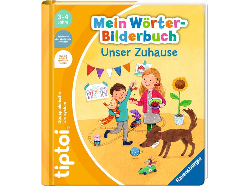 tiptoi Lernbuch Mein Wörter-Bilderbuch Unser Zuhause