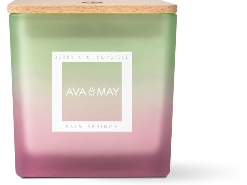 AVA & MAY Berry Kiwi Popsicle Grosse Duftkerze 450 g