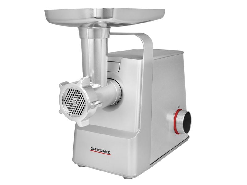 [2197035] Gastroback Fleischwolf Mincer 6-in-1 Plus #6 Silber