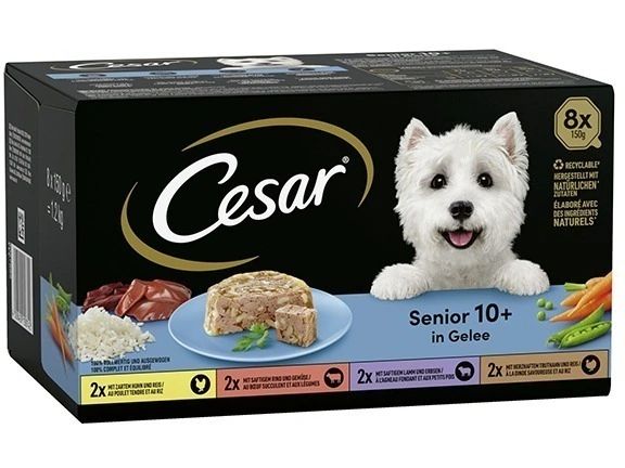 Cesar Multipack Portionsbeutel Senior 12 x 100g