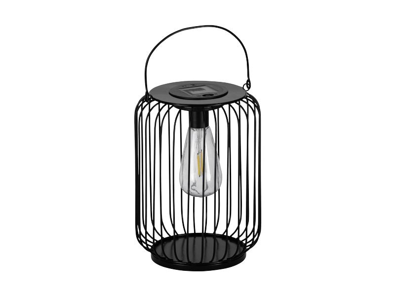 EGLO Leuchten Gartenlicht Solarleuchte Laterne Schwarz