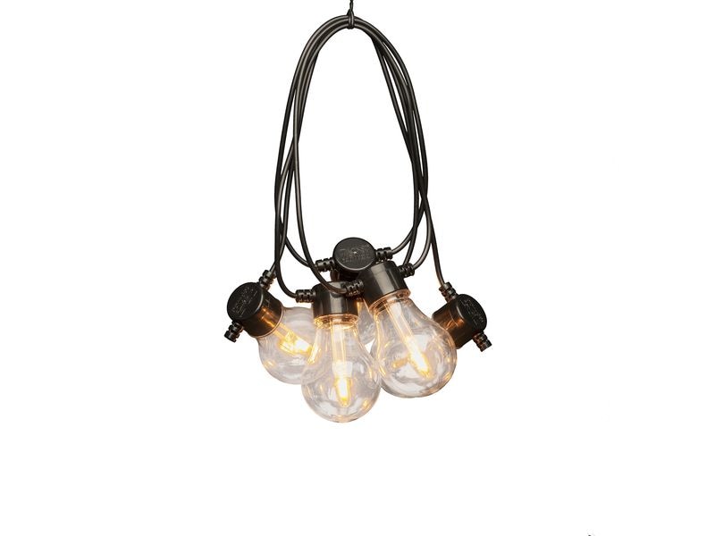 Konstsmide Lichterkette Solar 2341, 10 LEDs, Transparent