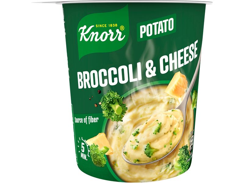 Knorr Potato Snack Broccoli & Cheese mit Brokkoli und Käse, 50 g