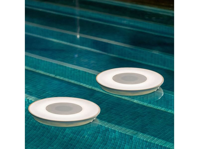 new Garden Kabelloser Schwimmbadlautsprecher Play Disk 40