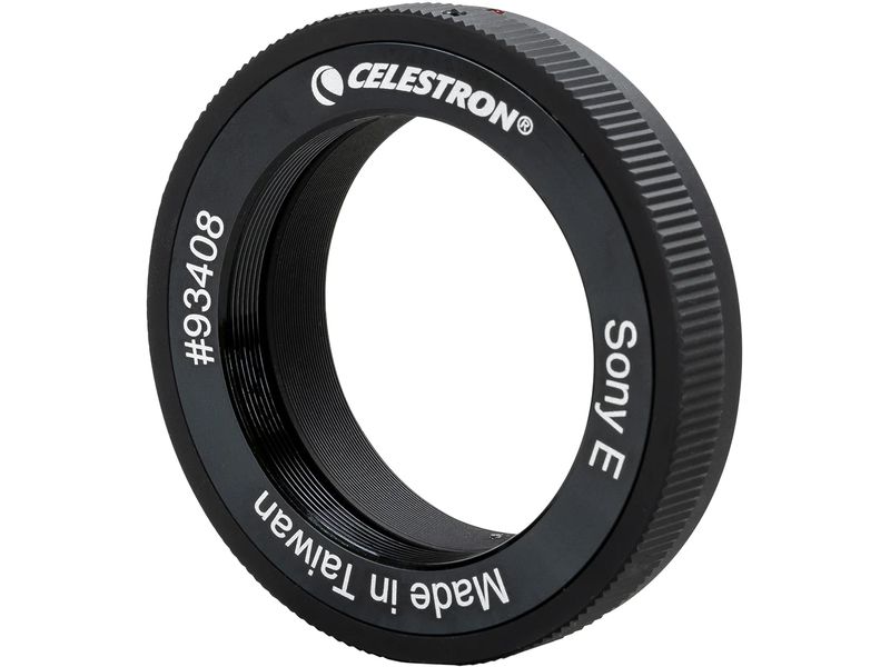 [2177971] Celestron T-Ring für Sony E-Mount Aluminium Schwarz