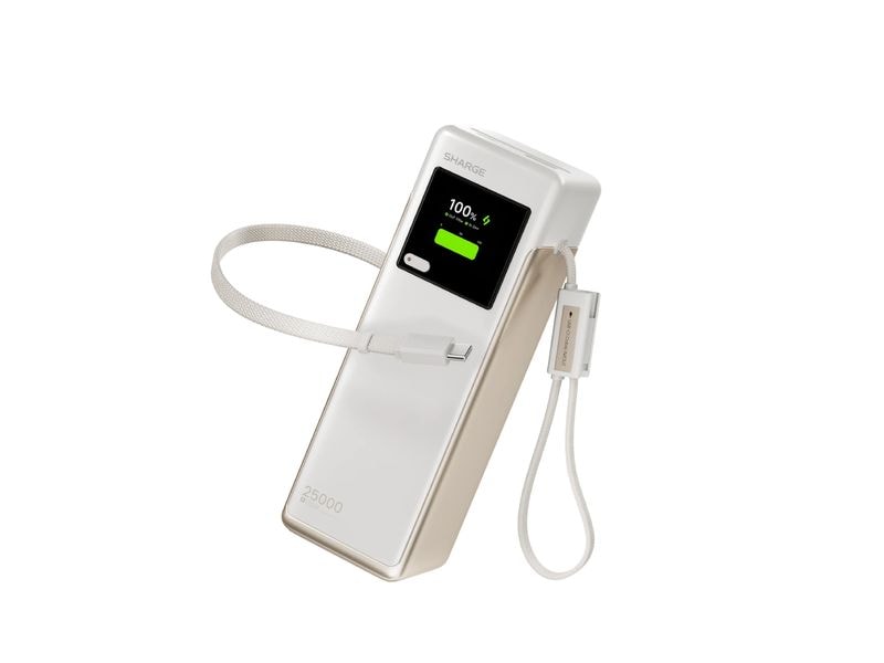Sharge Powerbank HyperTower 170 WHI, 170 W, 25000 mAh