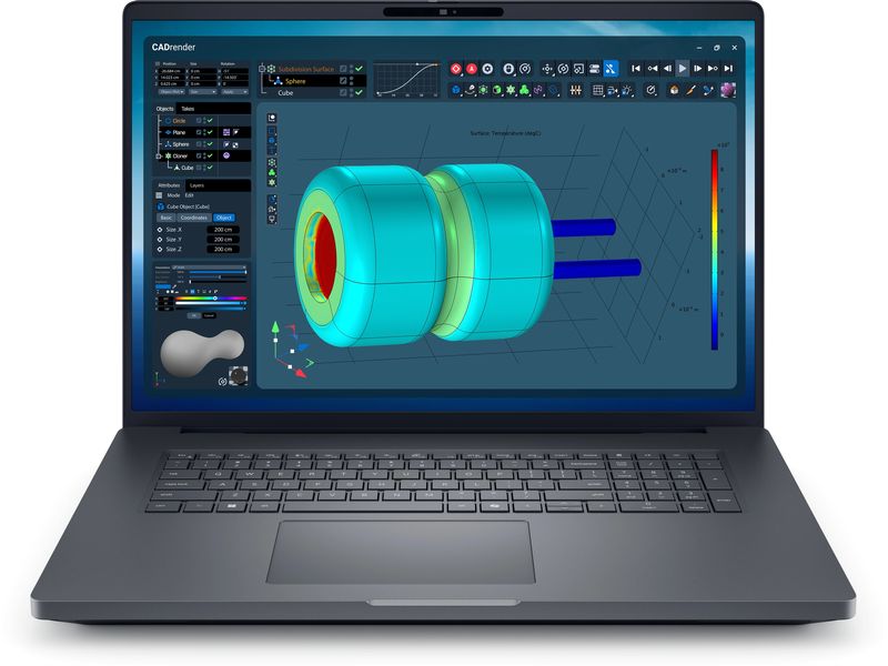 Dell Notebook Pro Max 18 Plus MB18250 (U9-285HX, 32GB, 1TB SSD)