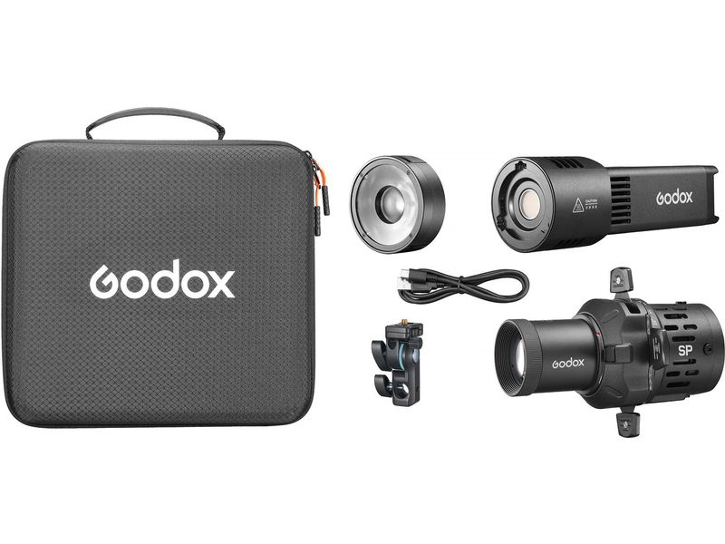 Godox RS100R RGB LED-Set 100 W mit Reflektor und Halterung
