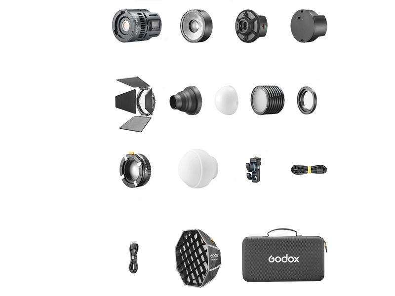 Godox RS60R 2K Set, RGB LED, 60 W, 1800-10000 K