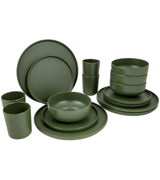 Bo-Camp Outdoor-Geschirrset Industrial Patom 16-tlg.
