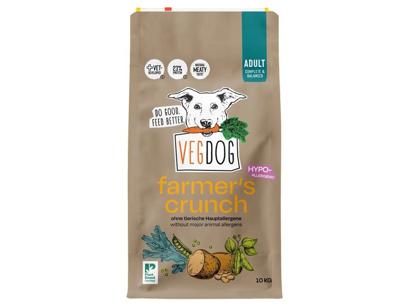 Vegdog Farmer's Crunch hypoallergen 10 kg