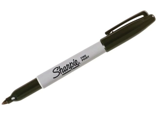 Sharpie Permanentmarker Fine Schwarz, 24 Stück