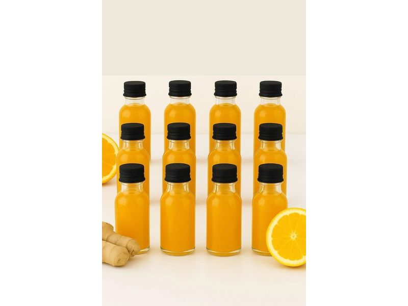 Hermia Set aus Glasflaschen 30 ml, 12 Stück