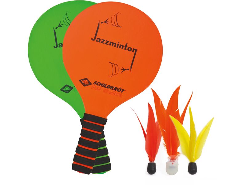 Schildkröt Funsports Schildkröt Jazzminton Set 2 Schläger, 3 Birdies,