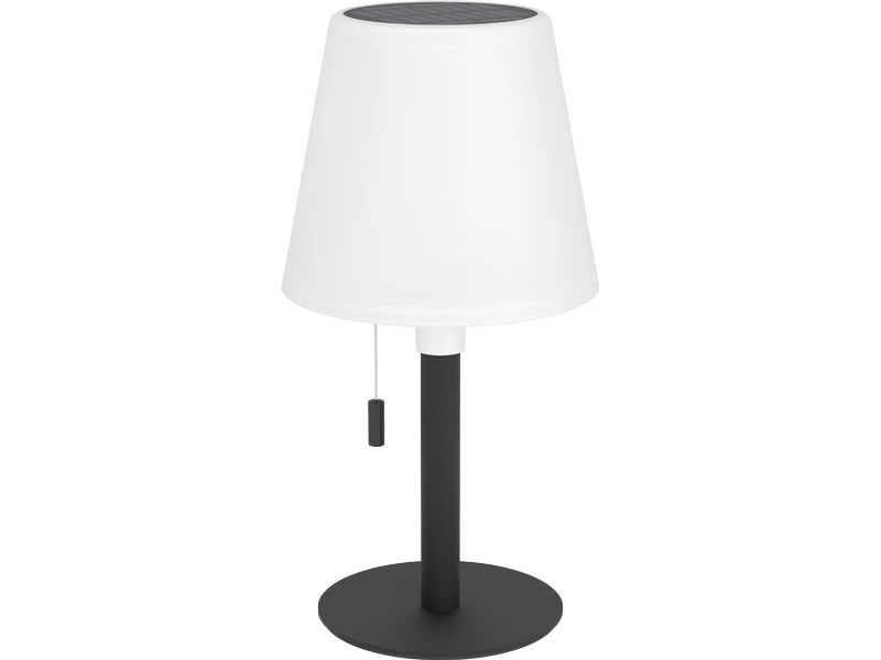 EGLO Leuchten Tischleuchte SOLAR-LED-RGBW-TL WS/SW 'MONTAPALMA' SOLAR-LED