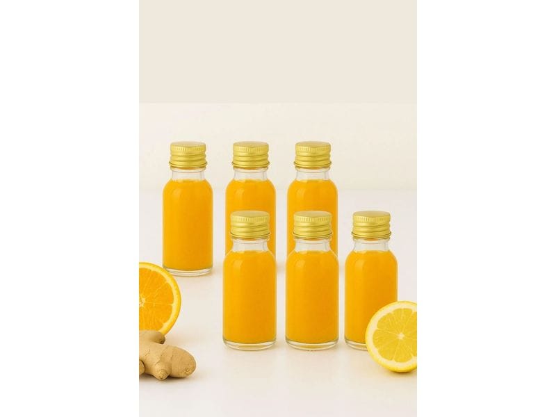 Hermia Set aus Glasflaschen 100 ml, 6 Stück