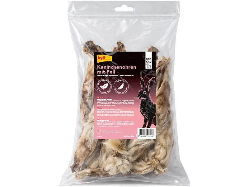 [2107181] kyli Kausnack Kaninchenohren mit Fell 100 g