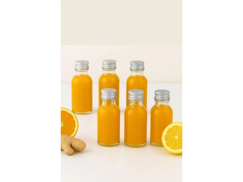 Hermia Set aus Glasflaschen 100 ml, 2 Stück