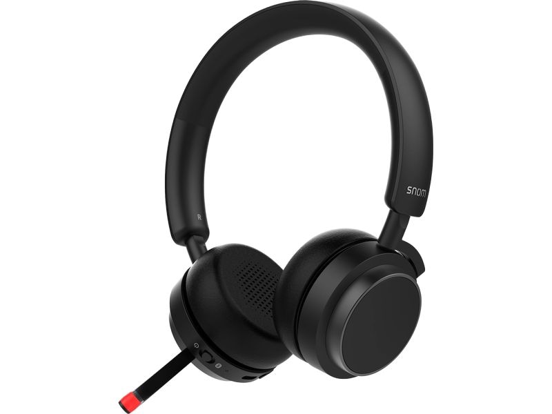 snom Business-Headset A350D Wireless Dual mit Dongle BT 5.2