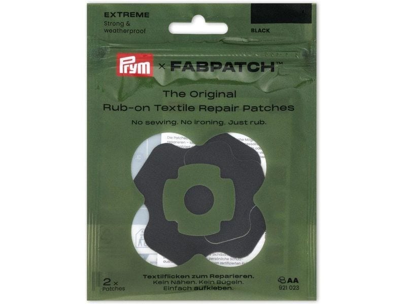 Prym Prym Rub-on Patch EXTREME Schwarz