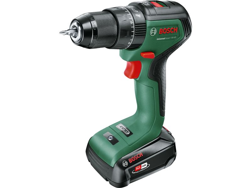 Bosch Akku-Schlagbohrmaschine UniversalImpact 18 V-60 1x Akku