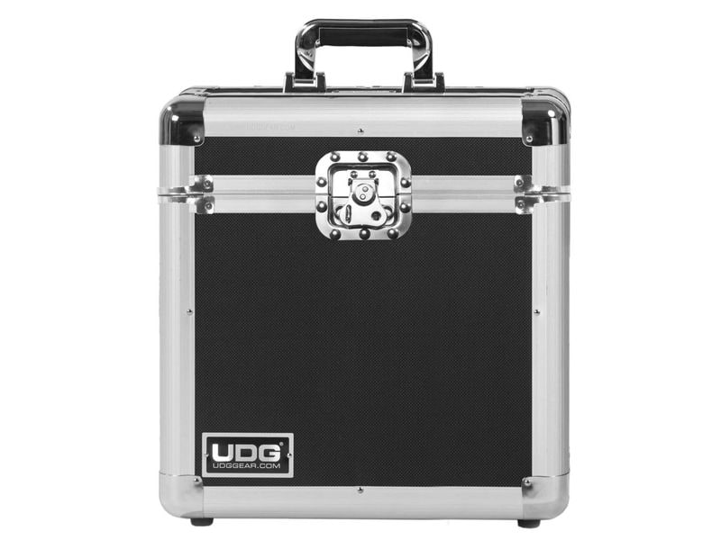 UDG Gear Record Case 80 Vinyl Silber, Schwarz