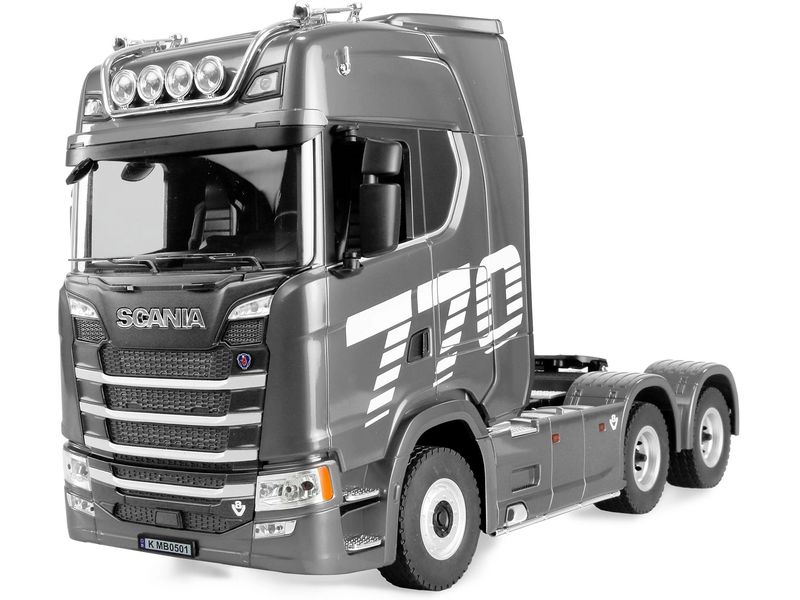 Amewi Lastwagen Scania 770 S 6 x 4 1:18 RTR Silber