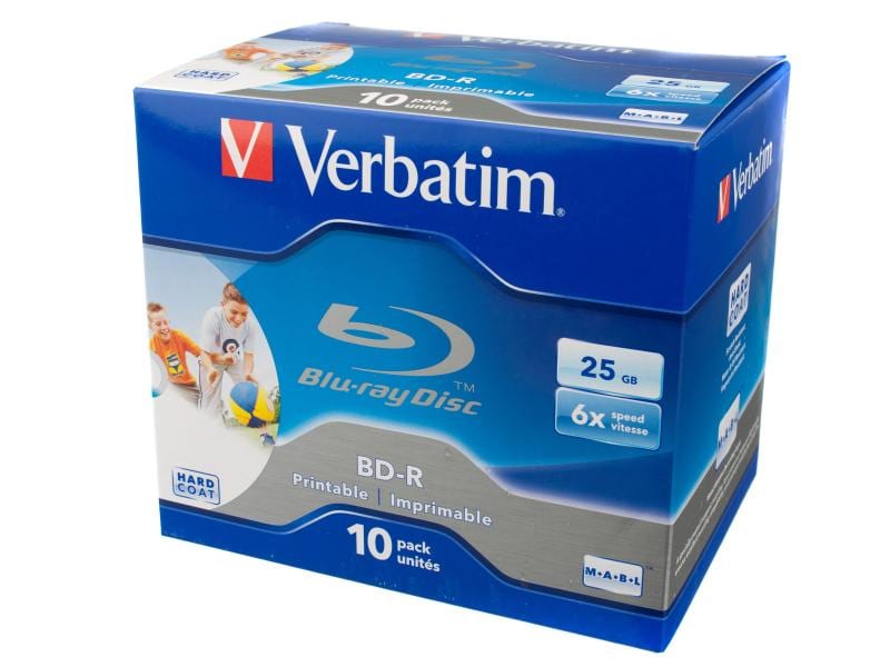[119584] Verbatim BD-R 25 GB, Jewelcase (10 Stück)