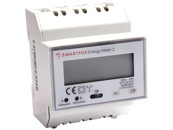 [2173383] SMARTFOX Energy Meter 2 100A 400 V RS485 2x S0