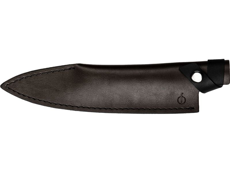 [2198616] Forged Lederetui Kochmesser Gelb