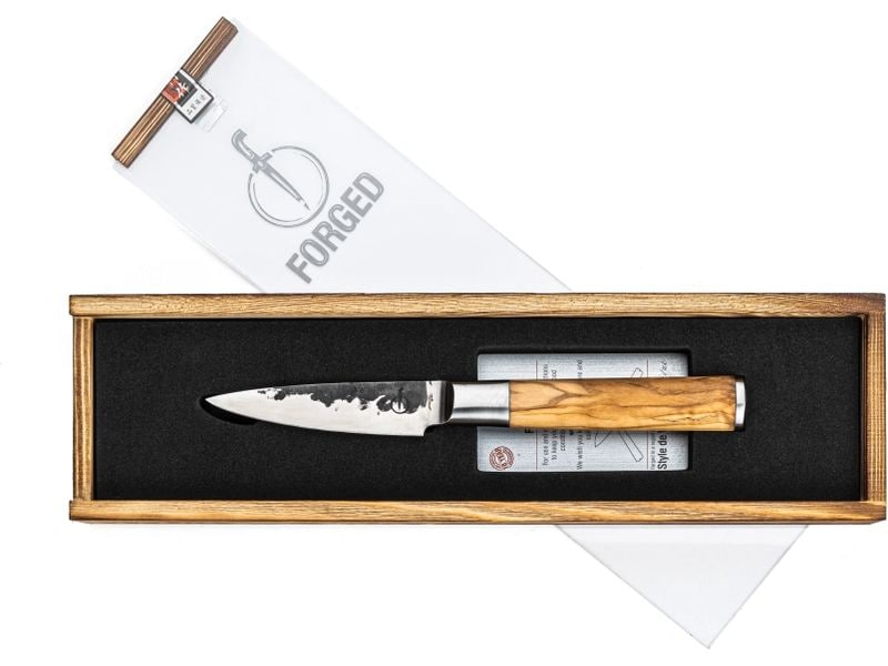 Forged Küchenmesser Olive Schälmesser 9 cm Beige
