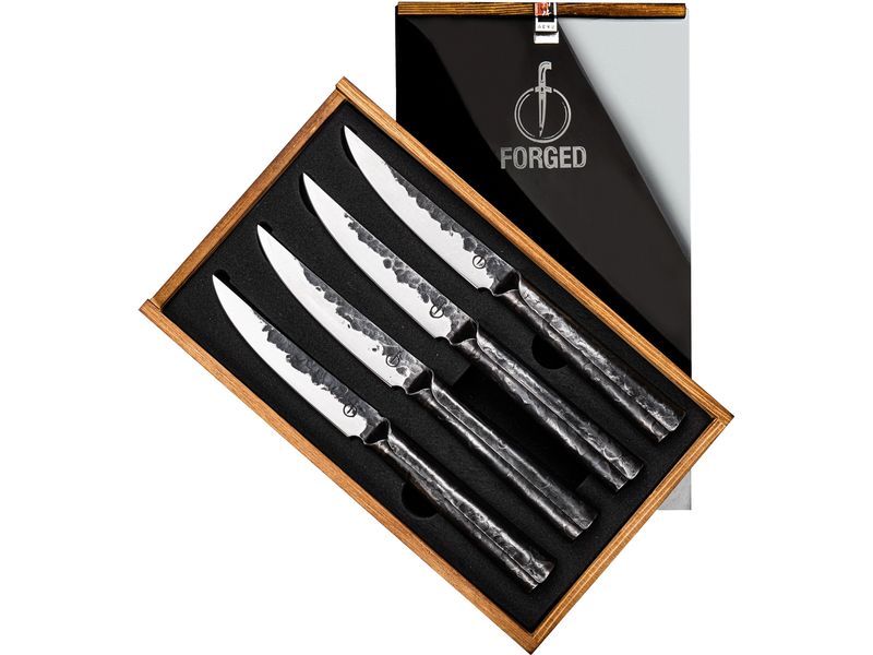 [2198576] Forged 4tlg. Brute Steakmesserset Silber