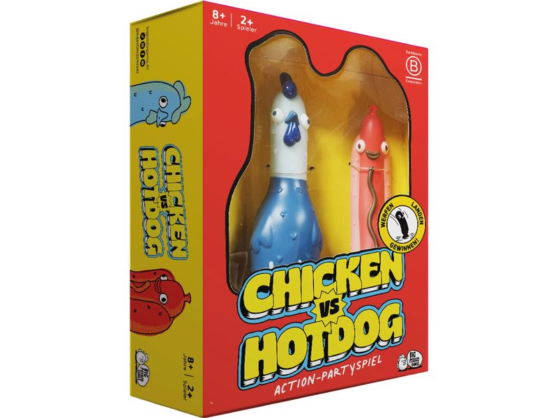Big Potato Games CHICKEN vs HOTDOG ab 8 Jahren, 2-10 Spieler