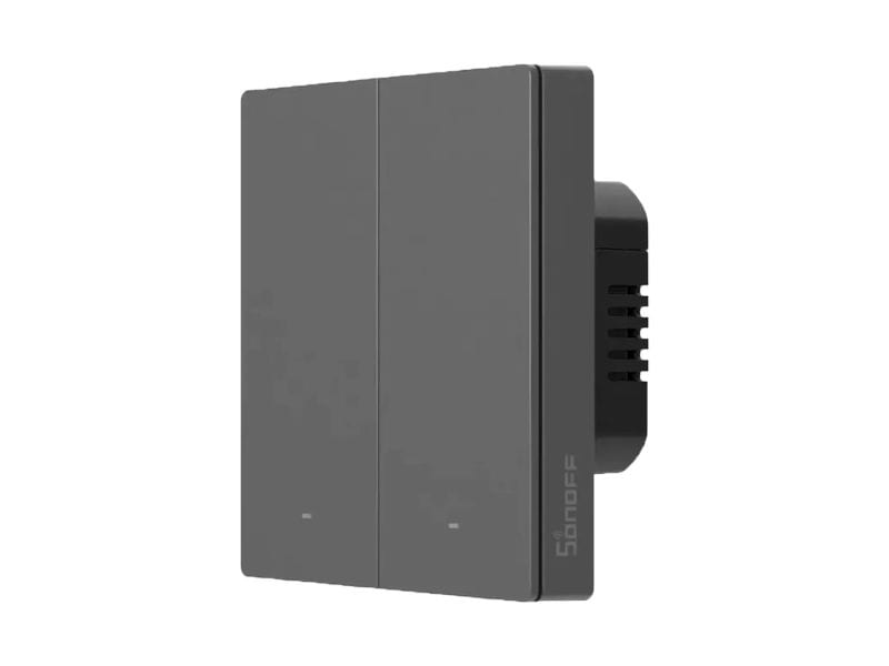 [2145558] SONOFF SwitchMan M5 2-fach, Matter, Wi-Fi, Grau