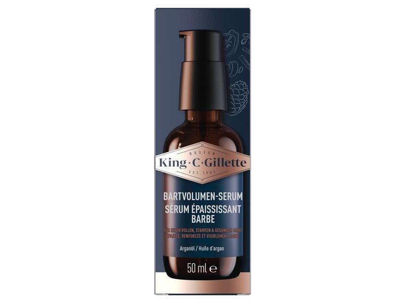 King C. Gillette Bartvolumen Serum 50 ml