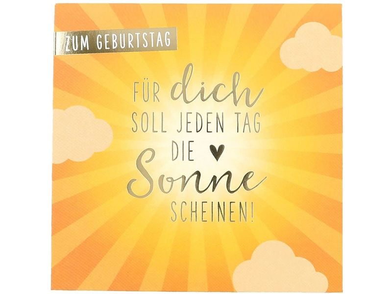 Depesche Musikkarte Pop Up – Motiv 37 15 x 15 cm