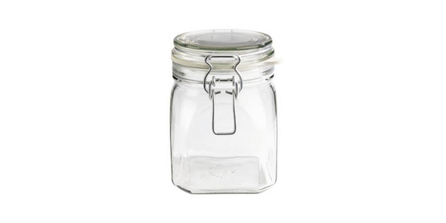 Mäser Einmachglas mit Deckel 75 cl 6 Stück 750 ml, 6 Stück